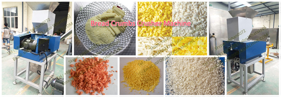 Panko bread crumbs production line manufacturer machinery