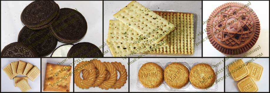 Small Scale Food Processing machinery Cream Sandwich Cookies make machinery