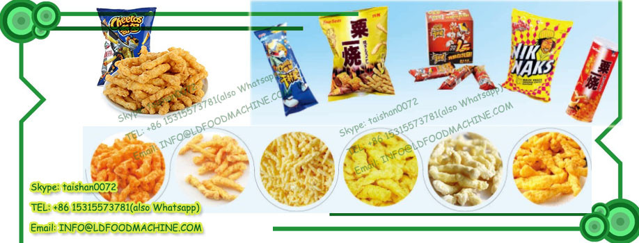 Fried nik nak /corn curl kurkure/ cheetos snack food making machine