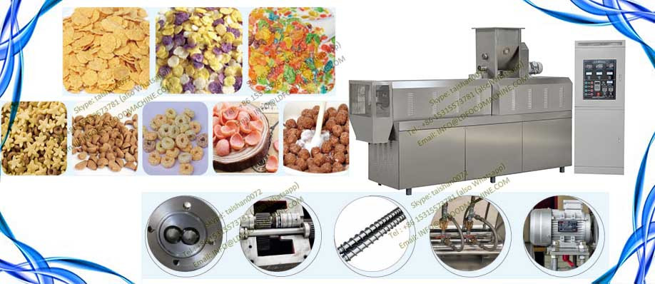 Capacity 120-500kg/h Full Automatic Corn Flakes machinery Production Line