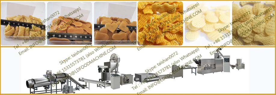Best selling 2d / 3d shapes pellets fried  extruder machinery / producton line