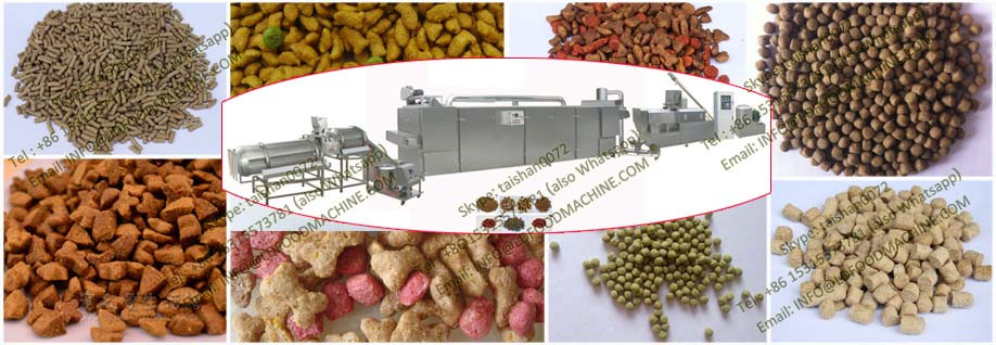Automatic Dry floating fish feed / poultry Food machinery