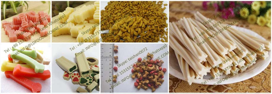 best selling extruded dog pet food processing machinery line