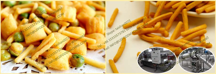 Extruded crisp Fried Flour Chips Process Line