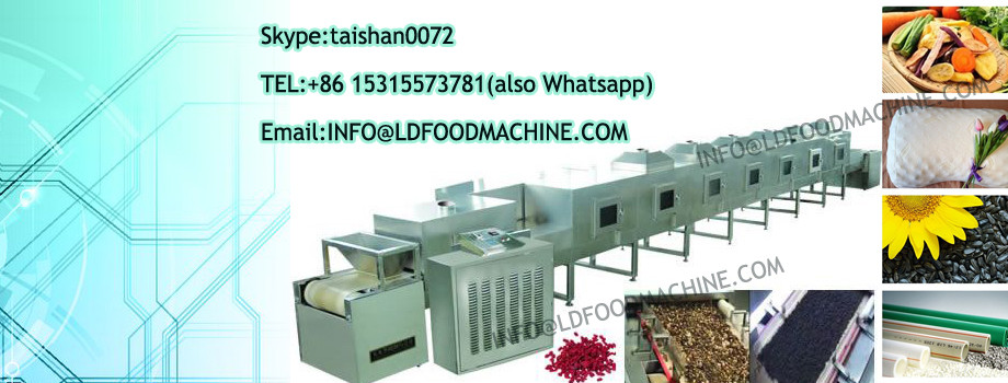 Conveyor belt LLDe microwave dryer and sterilizer for herbs