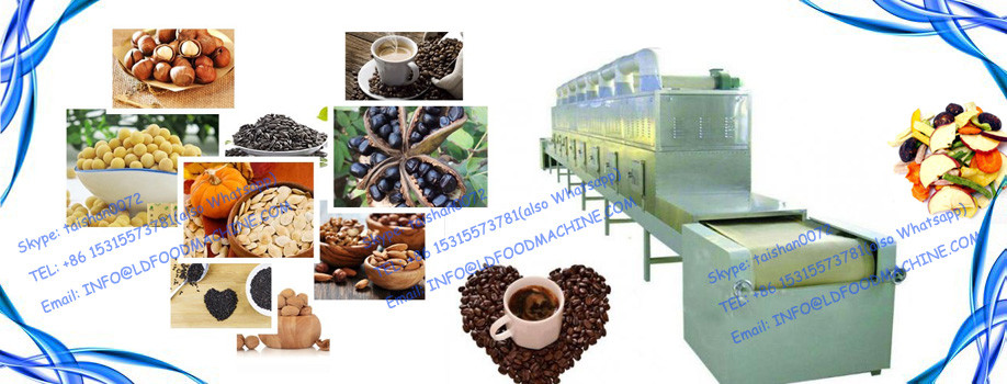 fully automatic pistachio nuts microwave roasting/bake machinery