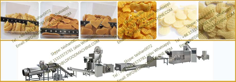 Fully automatic pani puri make machinery 3d pellet snack machinery