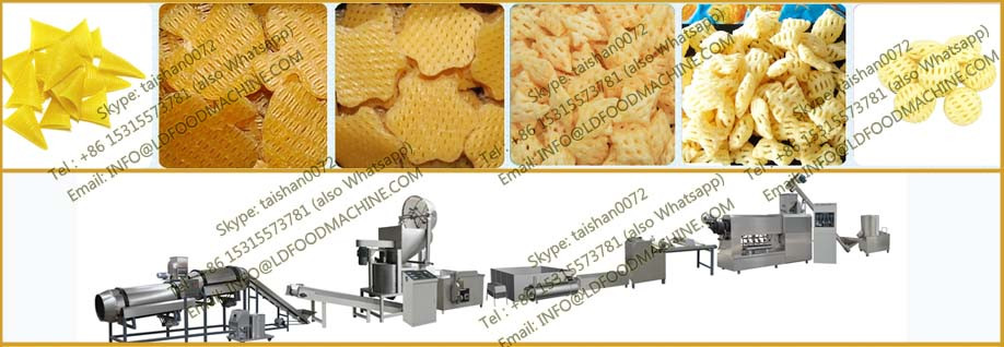 Best selling 2d / 3d shapes pellets fried  extruder machinery / producton line
