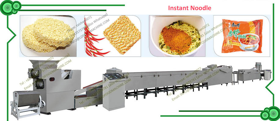 1458 pcs / h small Instant noodle production line price