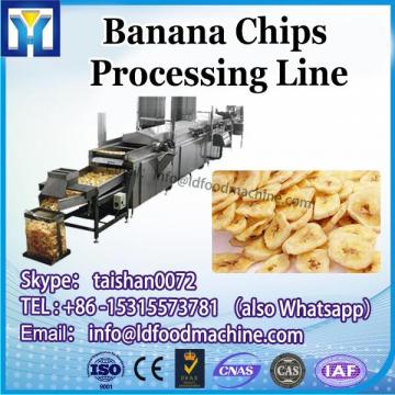 Gas Heating Fried Cassava Potato Chips Processing  Production Line