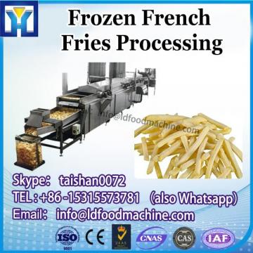 2000kg/h full automatic frozen french fries 