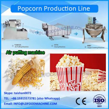 america Technology hot air continuous flavored popcorn machinery gas popcorn machinery