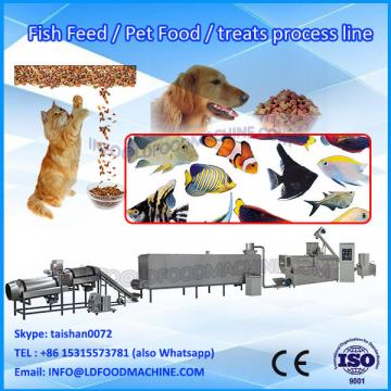 1.5tons per hour animal feed dog food and floating fish feed pellet twin screw extruder machinery