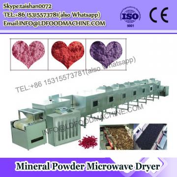Moringa powder, ginger tea powder microwave dryer/sterilizer