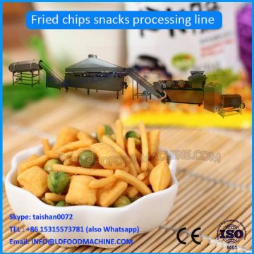 China Automatic Extruded crisp Fried Flour Bugles Snacks machinery