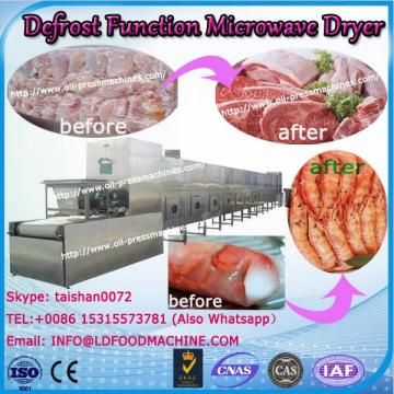 Box Defrost Function type vacuum microwave dryer/batch tray drying machine