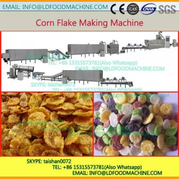 High quality low power consumption puff corn flakes snacks producing 