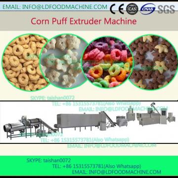 china supplier small food Corn Snacks Hollow Extruder core filling machinery