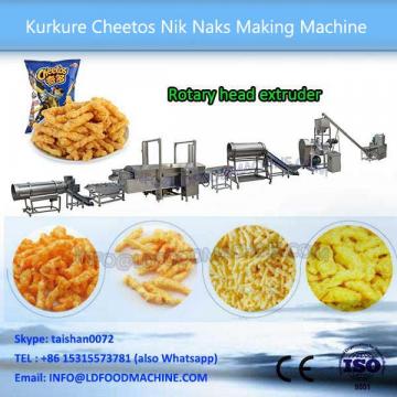 Automatic cheetos /niknaks /kurkure extruder snacks machinery