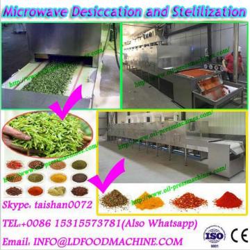 High microwave efficiency microwave sterilizer and dryer desity