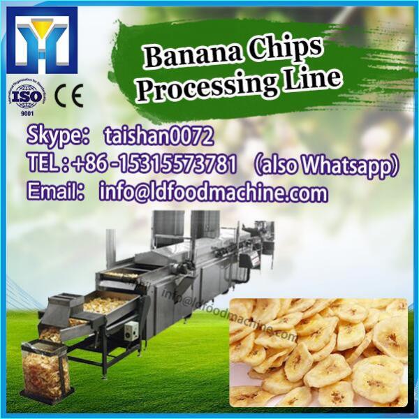 100KG/H Gas And Electric Heat Way paintn Potato Banana Chips Line Production Line