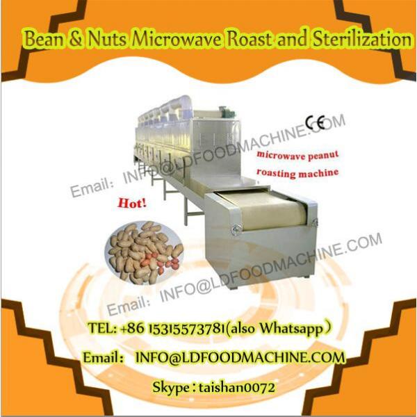 60KW microwave almond roast equipment with puffing effect 200kg per h