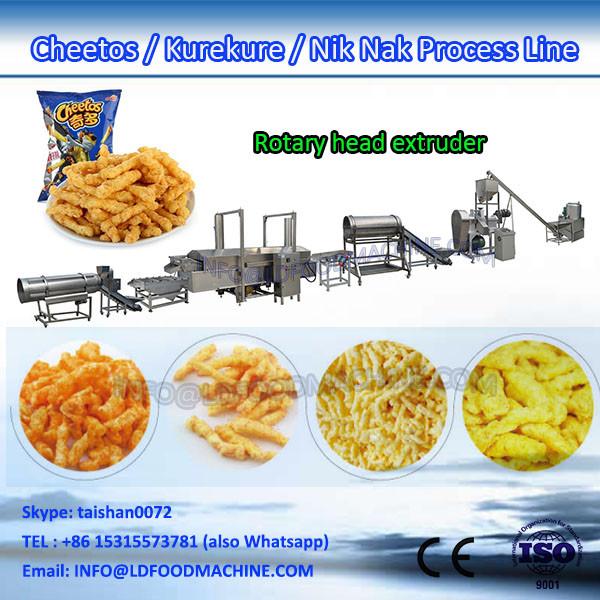 Puffed snacks production line corn twists snacks extruder