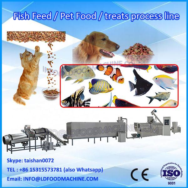 Automatic China dog cat fish machinery, pet food make line