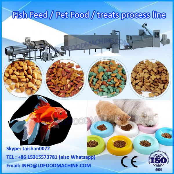 1000kg/h Twin Screw Extruder Pet Food processing line machinery