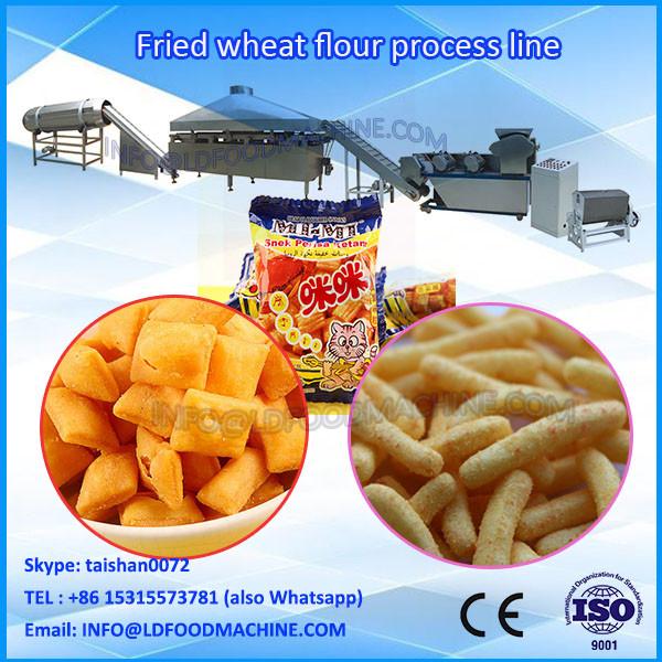 LD Economic sala bugle fried snacks food production line fried wheat flour making plant