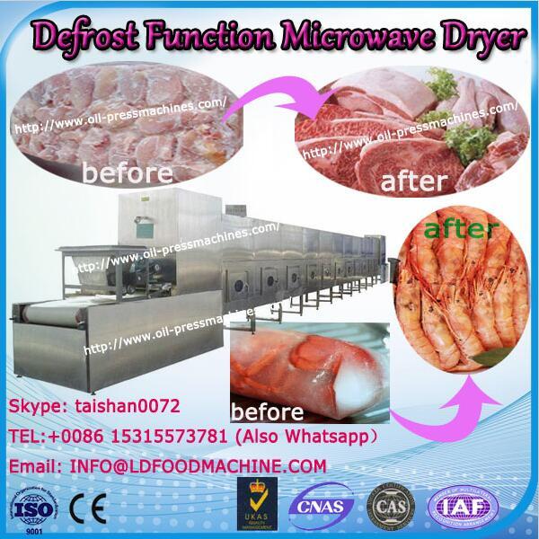 High Defrost Function efficent continuous microwave garlic flakes drier|drying machine equipment with CE certificate