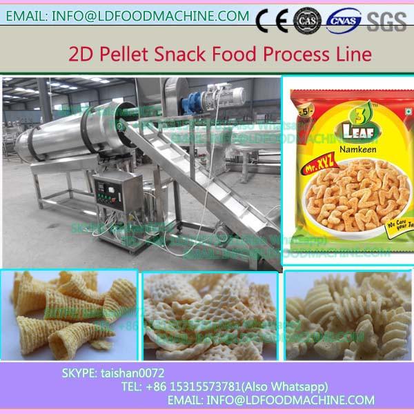 3D pellet snacks food fryums machinery/2D pellet snacks machinery