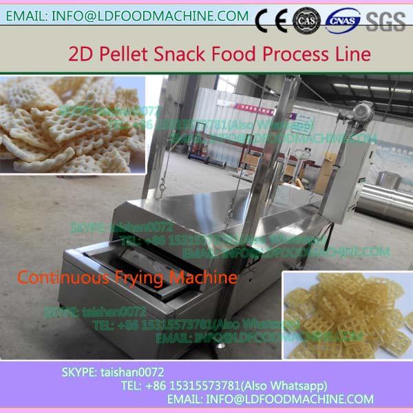 Automatic Hot Airbake machinery for 2D Snacks Pellet
