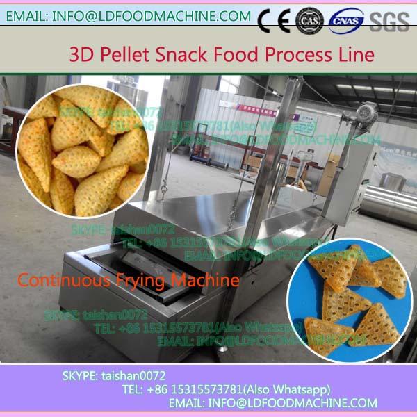 Fully automatic pani puri make machinery 3d pellet snack machinery