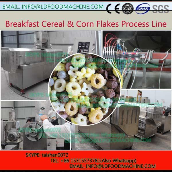 Automatic Corn flakes snack extruder puffed snack make machinery