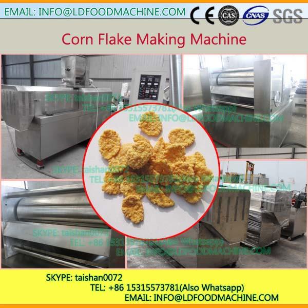 Automatic Small Scale Raw crisp Corn Flake make machinery