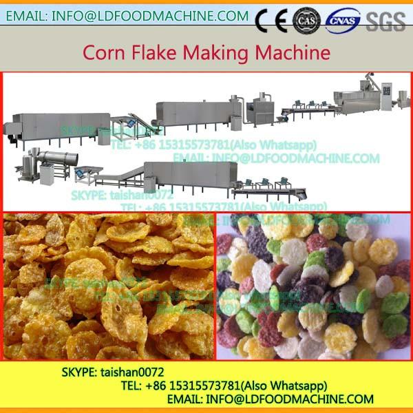 CE Latest Tech Automatic Breakfast Cereals Corn Flake make machinery Corn Flakes 