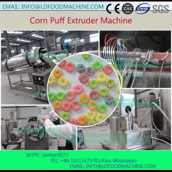 Fried Puffed Corn Puff Snacks Extruder make machinery