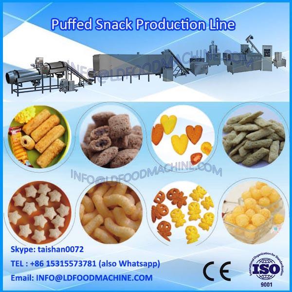 100-150kg/h corn cheese ball puff  production line