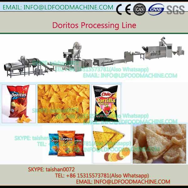 20 Years of Experience Automatic Twin Screw Extruder Doritos Commercial Corn Flour Tortilla make machinery with SS304